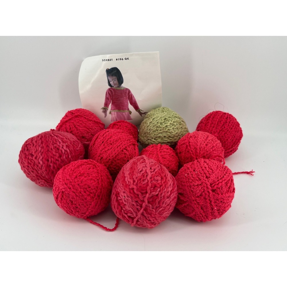 Manos del Uruguay Cotton Stria Yarn + Child's Pullover Knitting Pattern
